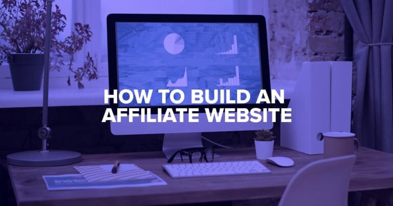 website for affiliate marketing