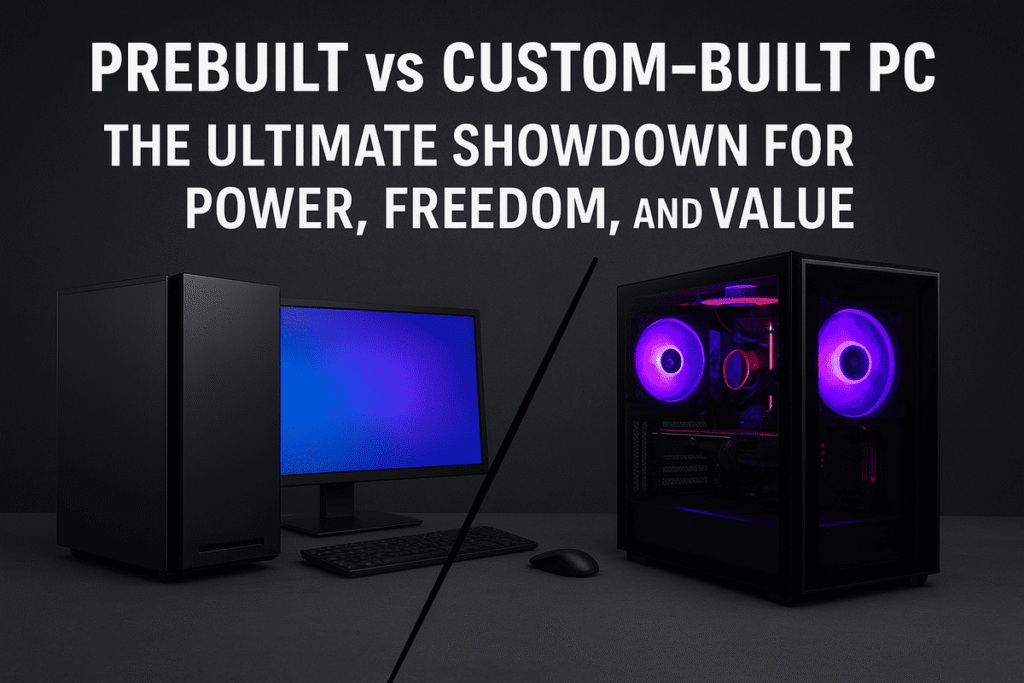 Prebuilt vs Custom-Built PC